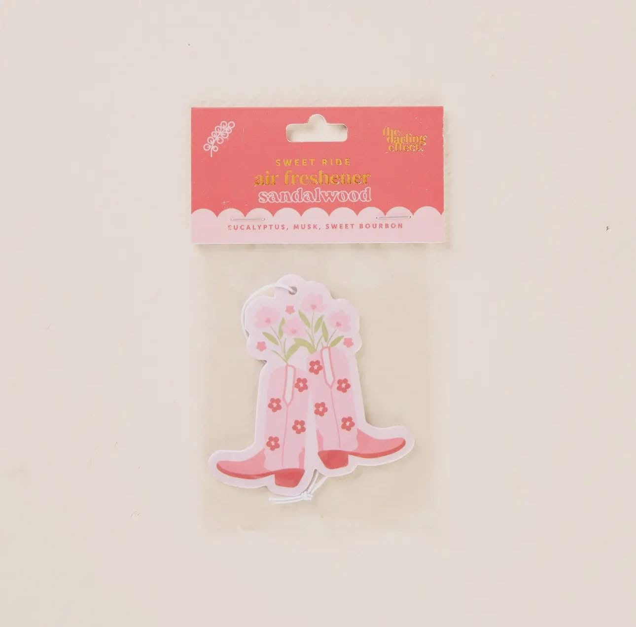 Cowgirl Boots Air Freshener - Sandalwood