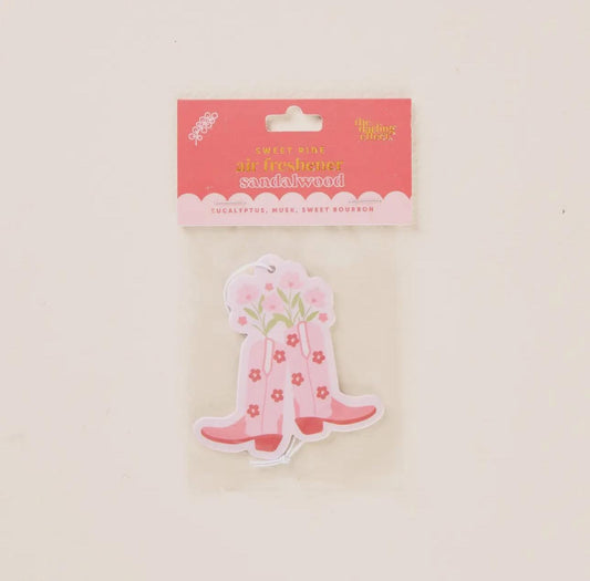 Cowgirl Boots Air Freshener - Sandalwood
