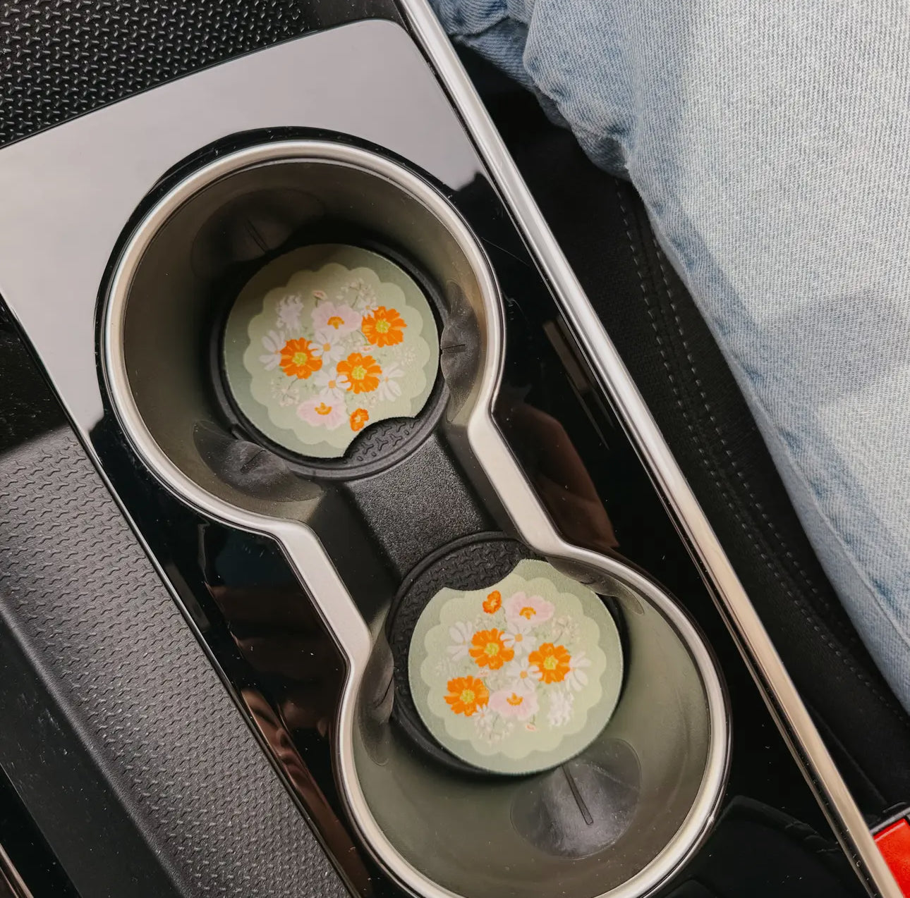 Bouquet Beauty Sage - Car Coasters