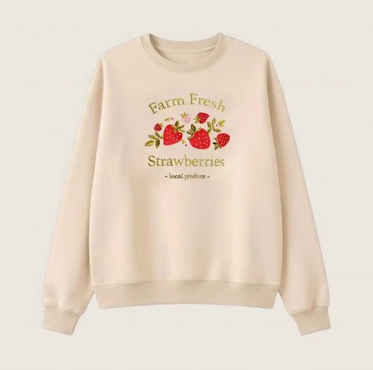 Strawberry Sweatshirt