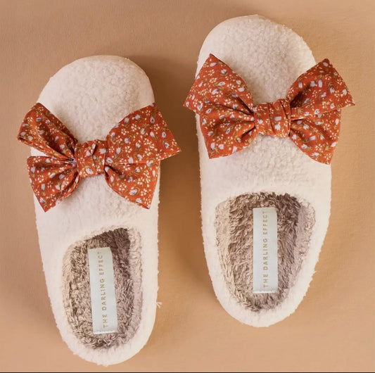Betty Bow Fall Flora Slippers
