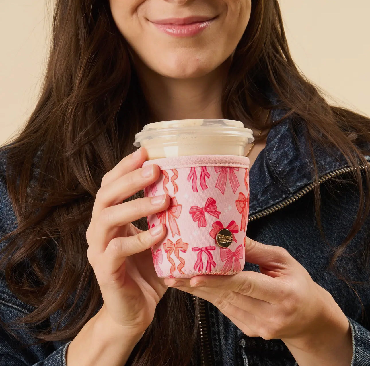 Blushing Bows Bouquet Beauty Drink Sleeve - Small