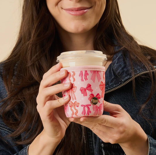 Blushing Bows Bouquet Beauty Drink Sleeve - Small
