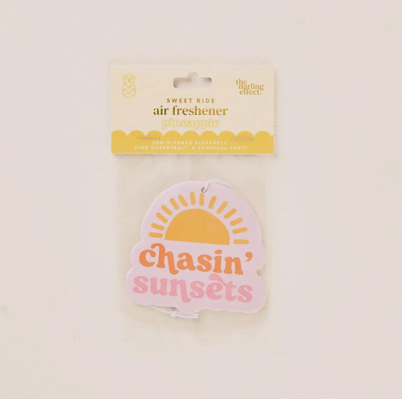 Chasin Sunsets Air Freshener - Pineapple