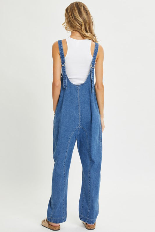 Denim Blue Jumpsuit