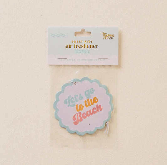 Let's Go To The Beach Air Freshener - Ocean
