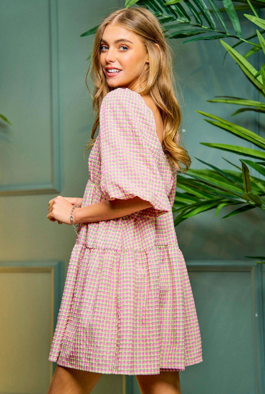 Checkered Romper