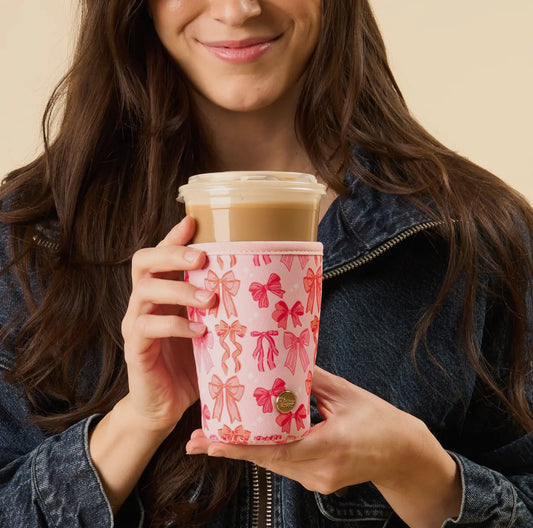 Blushing Bows Bouquet Beauty Drink Sleeve - Large