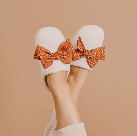 Betty Bow Fall Flora Slippers