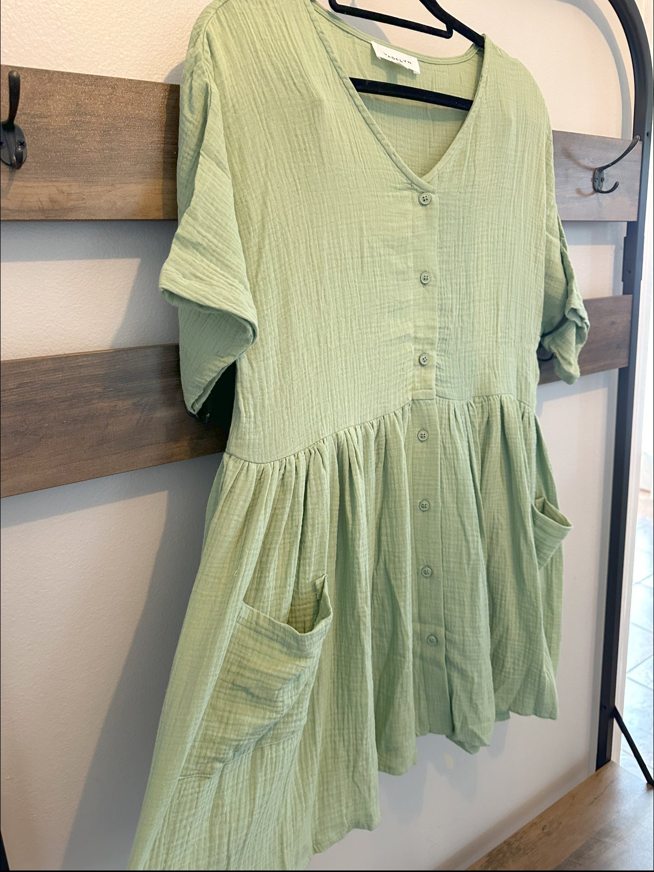 Dusty Green Dress