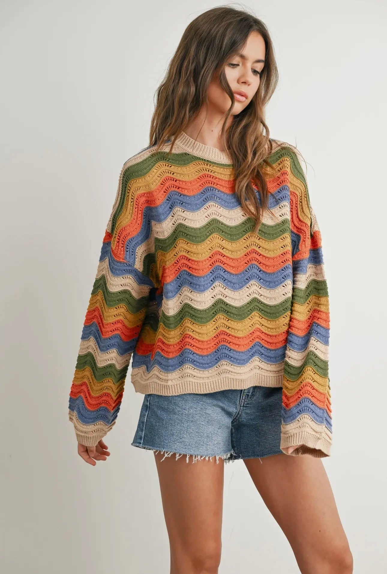 Color Block Sweater